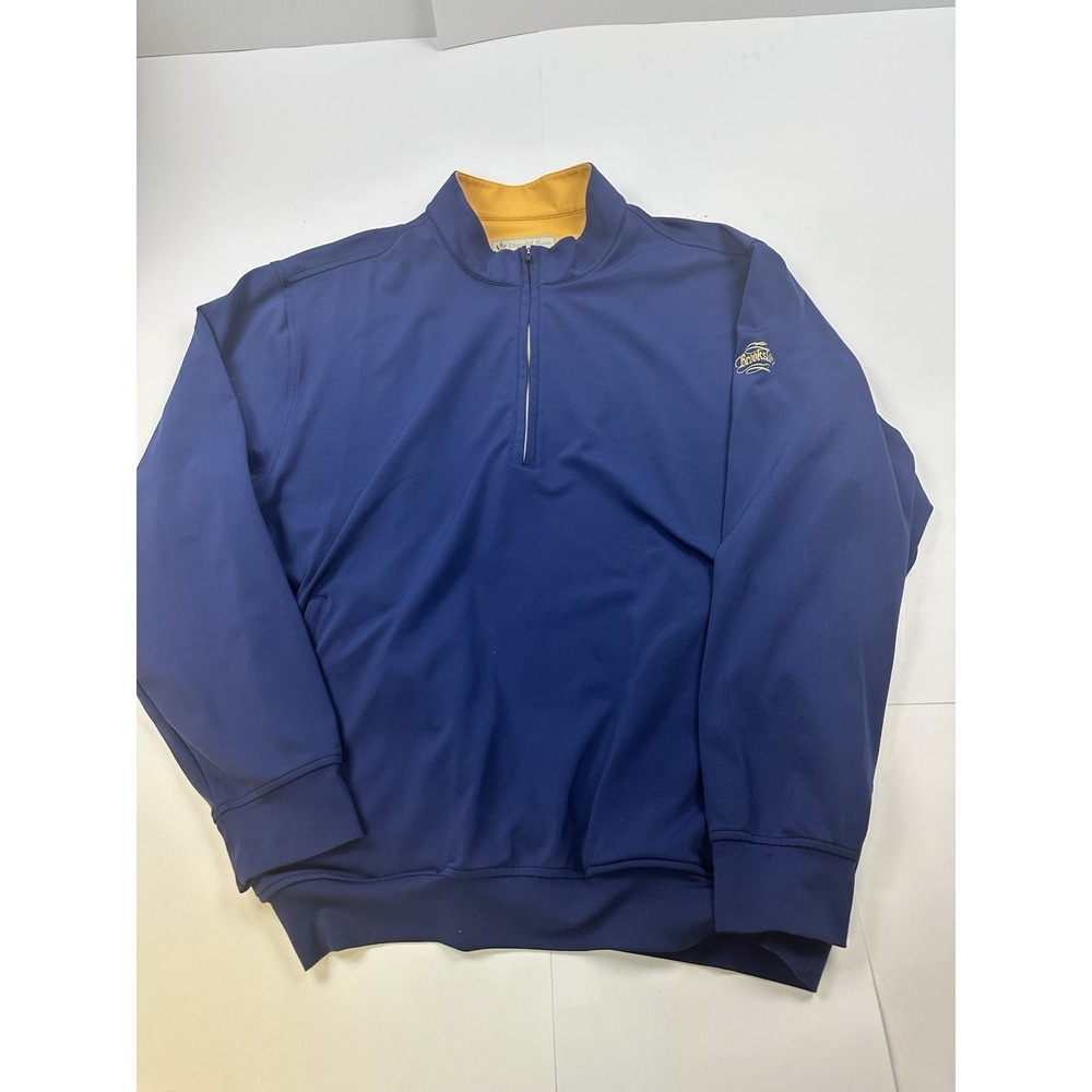 Donald Ross Sweater Mens XL Quarter Zip Mock Performance Brookside